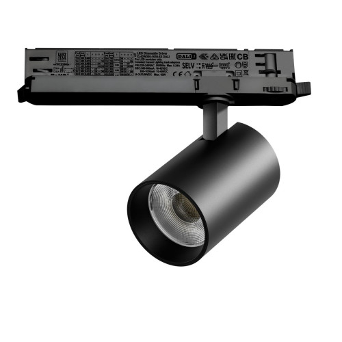 Трековый трехфазный светильник Quattro LED с управлением DALI Lightstar Alta Base A5347DALI