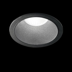 Встраиваемый светодиодный светильник Ideal Lux Game Round Black Black 192314