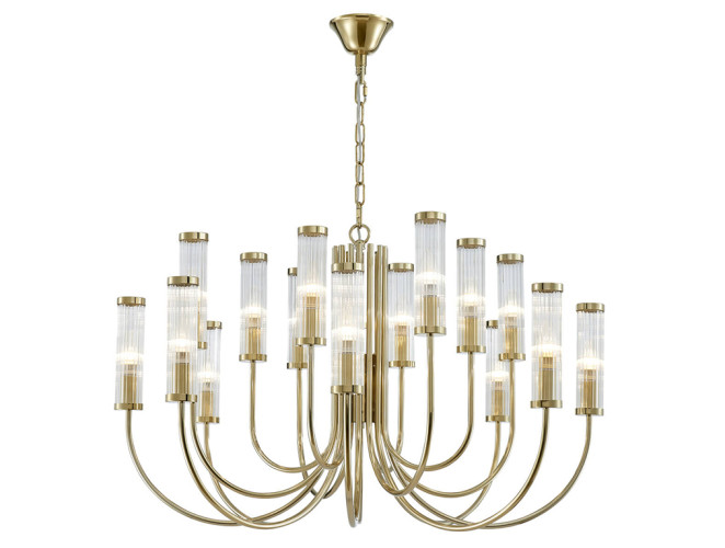 Подвесная люстра Newport 4558+4+4/C gold М0069317