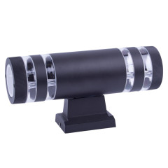 Уличный настенный светильник Uniel UUL-S20A 2x60W/E27 IP65 BLACK UL-00012921