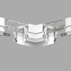 Угловой элемент 90° Denkirs Smart One TR2026-WH