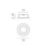 Встраиваемый светильник MR16 Lightstar Singo Base 011620