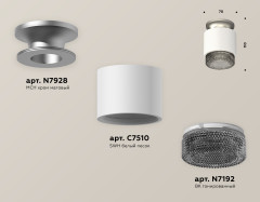 Потолочный светильник Ambrella Light Techno Spot XS7510102 (N7928, C7510, N7192)