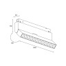 Трековый магнитный светильник Hesby Lighting ElDeko HSBL_0085