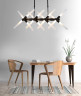 Подвесная люстра Lumina Deco Alford LDP 6036-16 BK