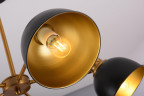 Подвесная люстра Lumina Deco Belmonti LDP D017-5 BK