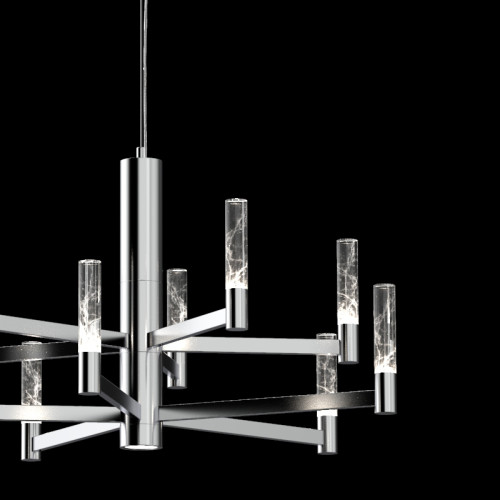 Подвесная люстра DeLight Collection MD2051-10A chrome