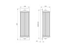 Настенный светильник Garda Decor K2KG0604W-1