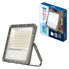 Прожектор Uniel ULF-F51D-50W/6500K IP65 200-240V GREY UL-00012758