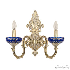 Бра Bohemia Ivele Crystal Verona 7203B15/2/210 GW P Clear-Blue/H-1J