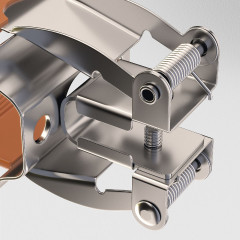 Пружинный держатель для встраиваемого шинопровода Maytoni Accessories for tracks TRA002HR-11B