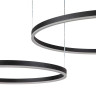 Подвесная люстра Indigo Galass 14001/2P Black V000030L