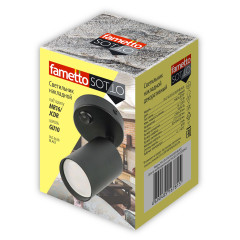 Спот Fametto DLC-S620 GU10/B BLACK UL-00009792
