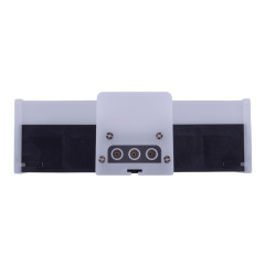 Модульный светильник X-образный Uniel ULO-N11X-12W/6500K IP40 BLACK UL-00013262