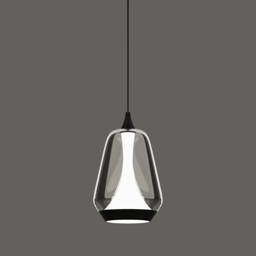Подвесной светильник MD24001011-1A black/smoky