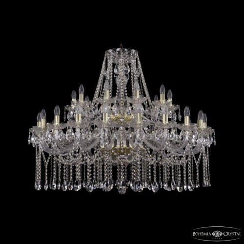 Подвесная люстра Bohemia Ivele Crystal 1413/20+10/400/2d G