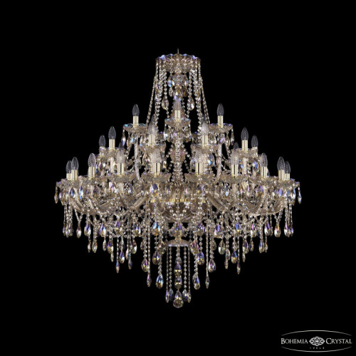Подвесная люстра Bohemia Ivele Crystal 1415/20+10+5/400 G M801