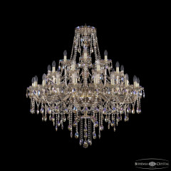 Подвесная люстра Bohemia Ivele Crystal 1415/20+10+5/400 G M801
