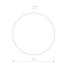 Настенный светильник Nowodvorski Ring Led M 10350