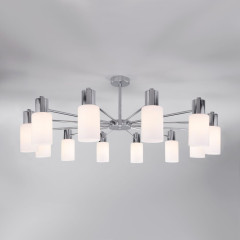 Люстра на штанге Eurosvet Vegga 70160/12 хром Smart a057112