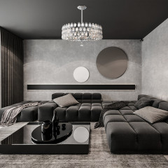 Люстра на штанге Arte Milano Sorrento 371019/8/300/580 CR