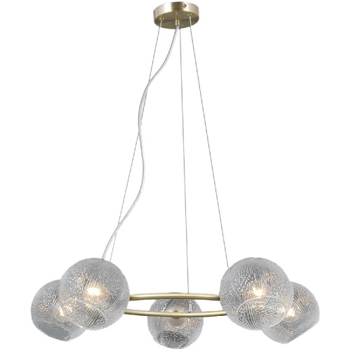 Подвесная люстра Illumico IL0728-5PSQ-24 AB ARIES