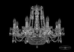 Подвесная люстра Bohemia Ivele Crystal 1450/8/160/250 Ni