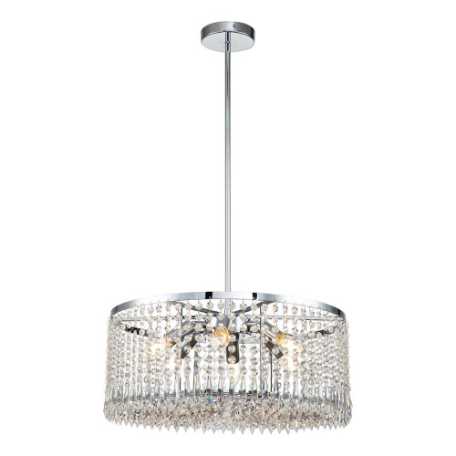 Люстра на штанге Indigo Sfarzo 12005/6R Chrome V000278