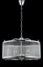 Подвесная люстра Crystal Lux Tadeo TADEO SP6 D600 CHROME/TRANSPARENTE