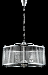 Подвесная люстра Crystal Lux Tadeo TADEO SP6 D600 CHROME/TRANSPARENTE