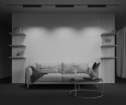 Трековый однофазный светильник Maytoni Points Rot TR010-1-20W3K-M-B