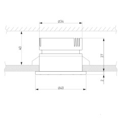 Встраиваемый светильник Elektrostandard Kary 4690389177323