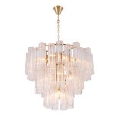 Подвесная люстра Crystal Lux ROSE SP15 BRASS