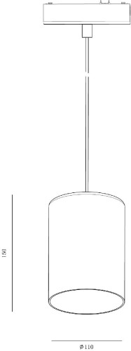 Трековый светильник SWG PRO P-SLIM-150GLBL-6-CCT 022094