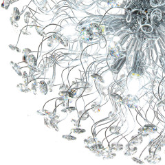 Подвесная люстра Natali Kovaltseva NOVELLA 91004/15C CHROME