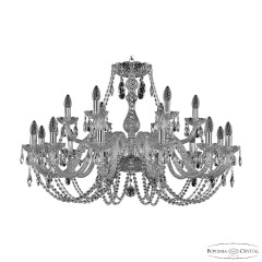 Подвесная люстра Bohemia Ivele Crystal 101/12+6/360 Ni