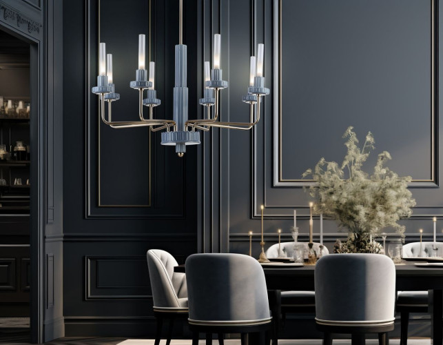 Люстра на штанге Ambrella Light High Light Ceramo Modern LH53126