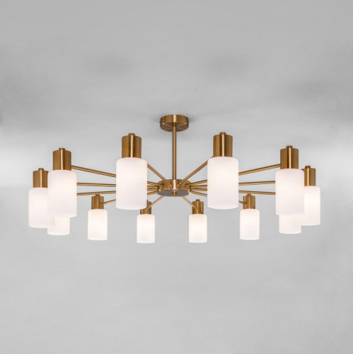 Люстра на штанге Eurosvet Vegga 70160/12 латунь Smart a057111
