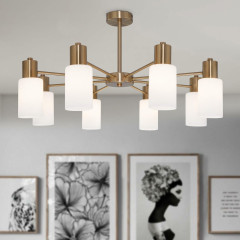 Люстра на штанге Eurosvet Vegga 70160/12 латунь Smart a057111