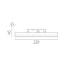 Трековый однофазный светильник направленного света Lightstar Uno CCT 259106CCT