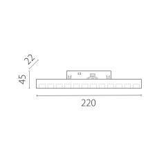 Трековый однофазный светильник направленного света Lightstar Uno CCT 259106CCT