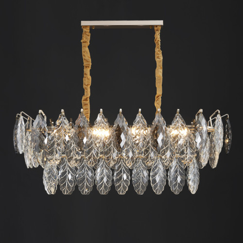 Люстра D8011P/L-800 gold/smoky