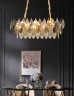 Люстра D8011P/L-800 gold/smoky