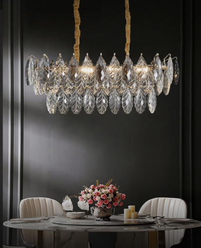 Люстра D8011P/L-800 gold/smoky
