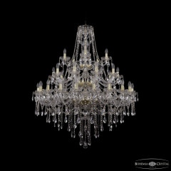 Подвесная люстра Bohemia Ivele Crystal 1415/20+10+5/400/3d Ni
