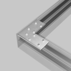 Соединитель угловой для шинопровода Maytoni Accessories for tracks Gravity TRA010CL-21