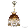 Подвесной светильник Bohemia Ivele Crystal 5478/22 G Amber/M-1G Balls K721
