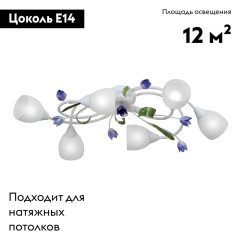 Потолочная люстра Vitaluce V1467-0/6PL