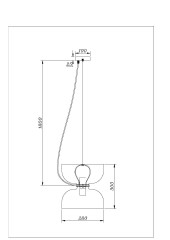 Подвесной светильник Divinare Paola 5863/33 SP-1