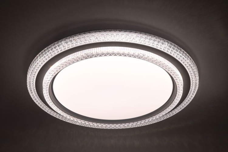 Потолочный светильник Эра SPB-6 Sunny 86W-3K-6,5K-RC WH+GR